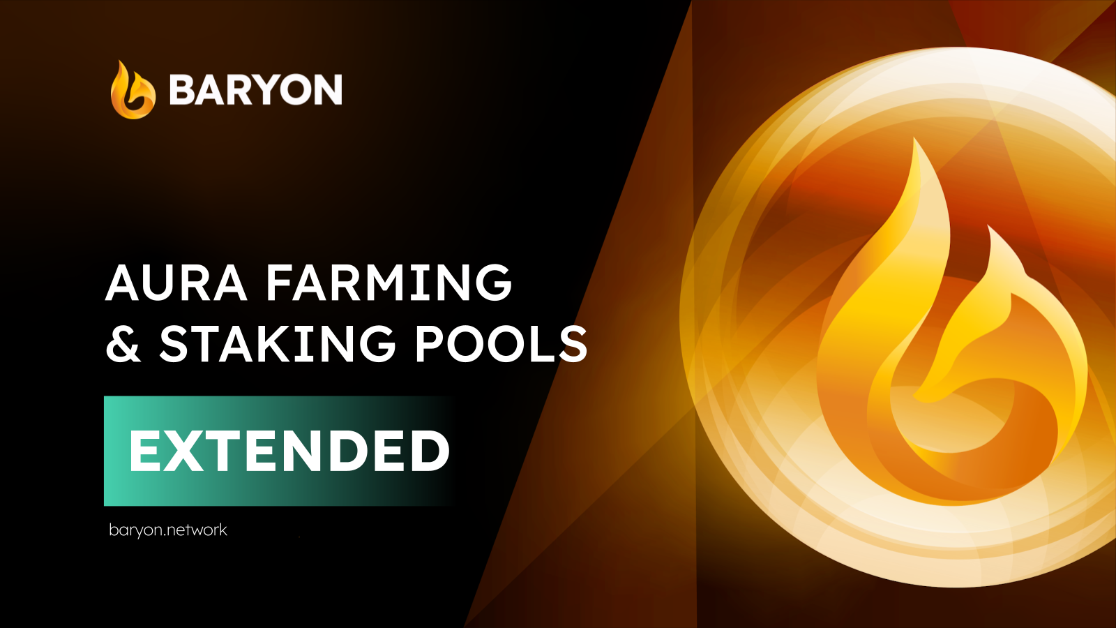 Extended AURA Farming and Staking Pools