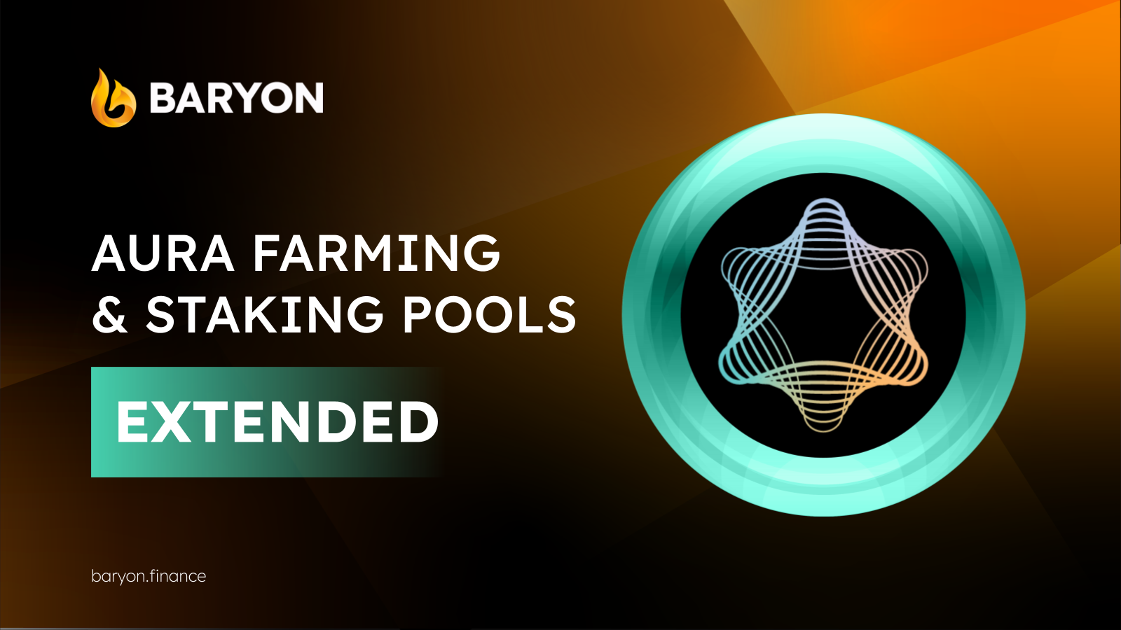 12 weeks more to go with farming & staking AURA on Baryon Network