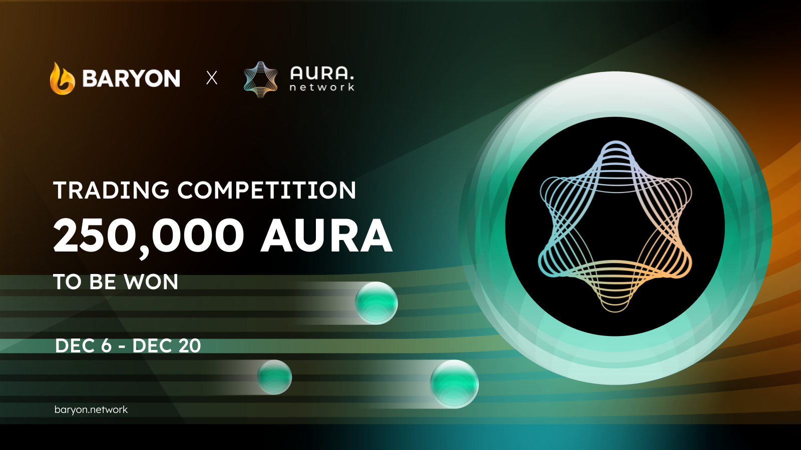 Aura Network Trading Competition 2.0 - Trade to grab 250,000 AURA
