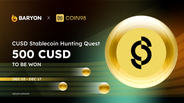 CUSD Stablecoin Hunting Quest - Seize the reward of 500 CUSD in an instant
